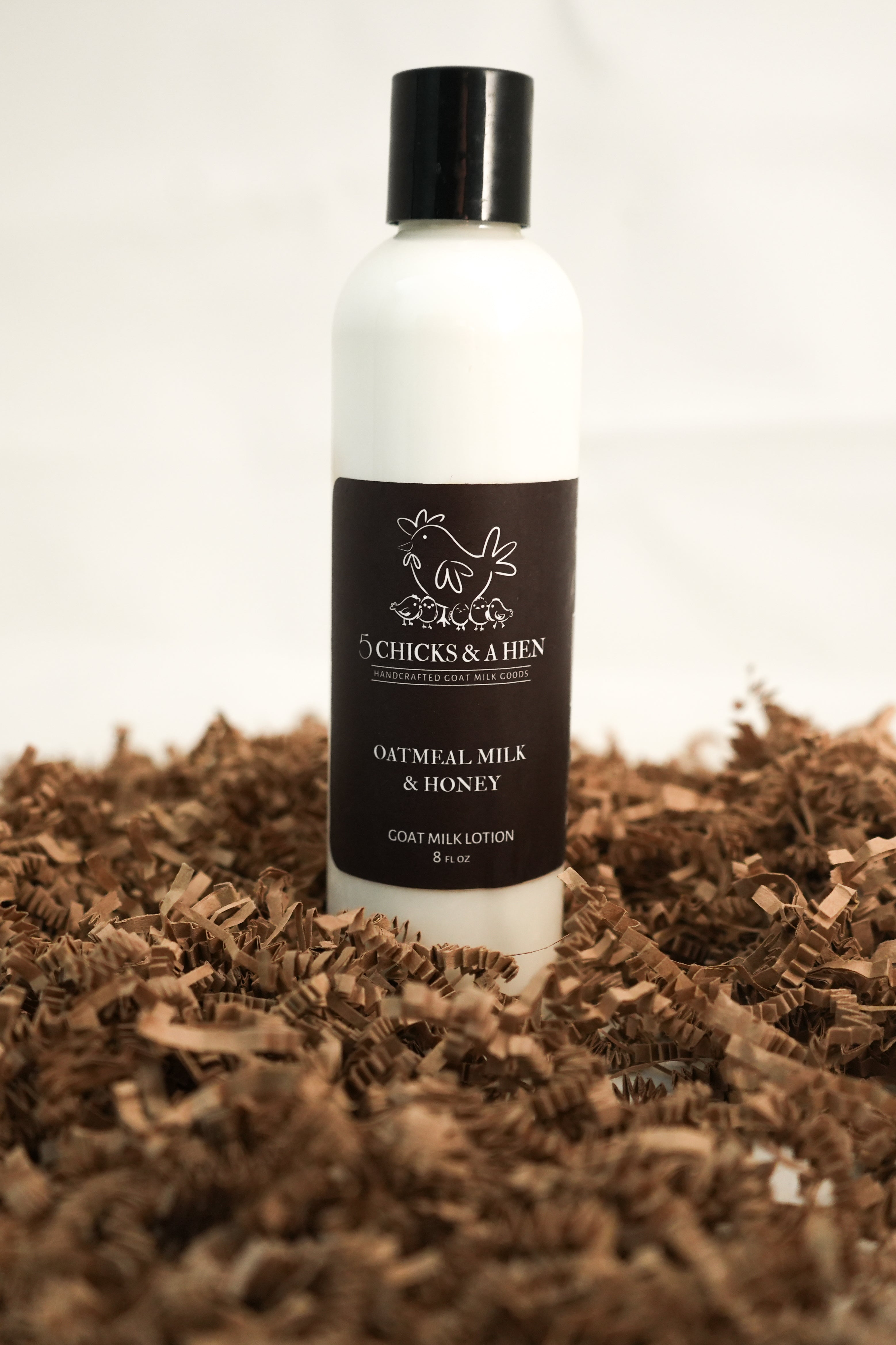 Oatmeal, Milk & Honey Handcrafted Goat Milk Lotion – 5 Chicks and