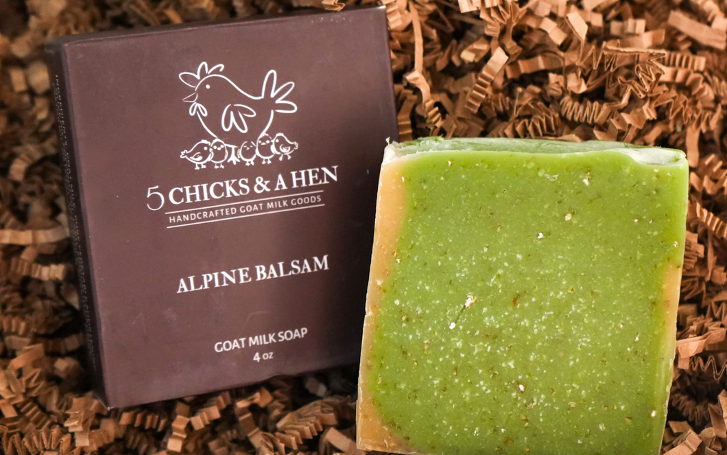 Alpine Balsam Handcrafted Goat Milk Bar Soap