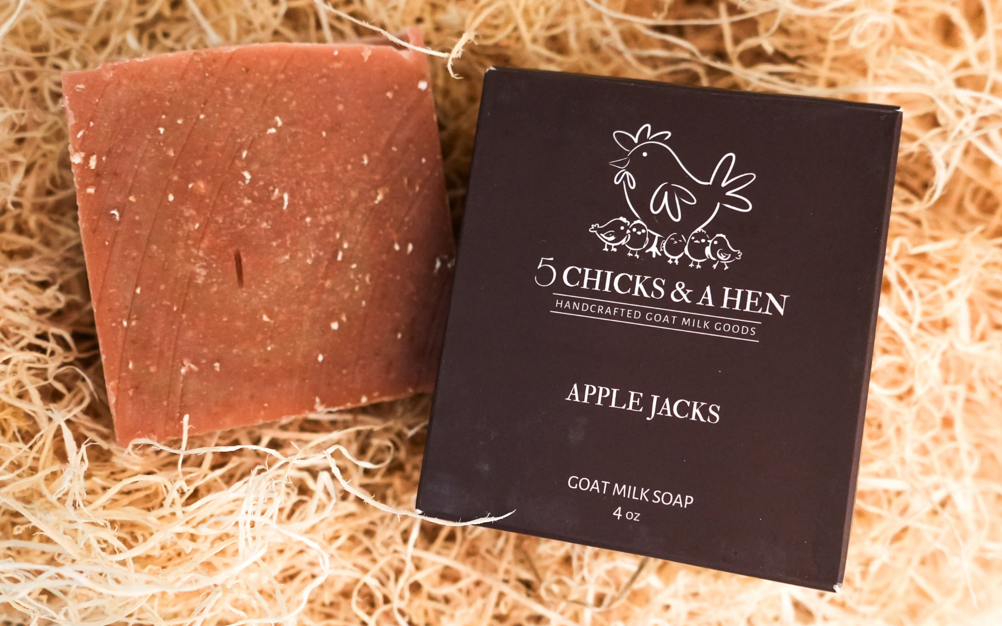 Apple Jacks Handcrafted Goat Milk Bar Soap