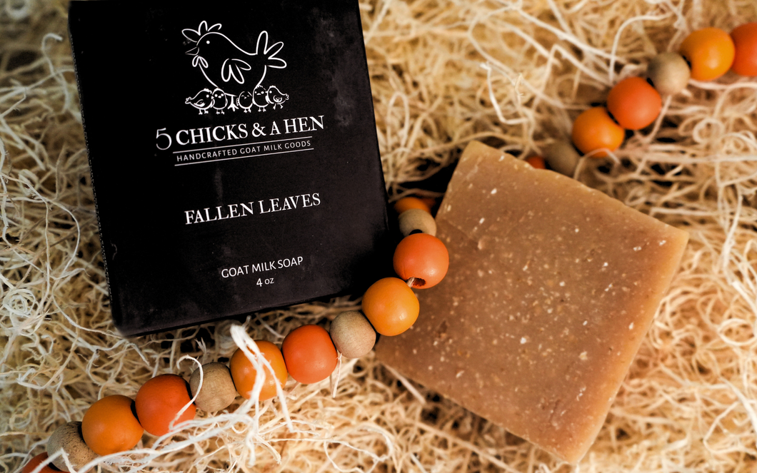 Fallen Leaves Handcrafted Goat Milk Bar Soap