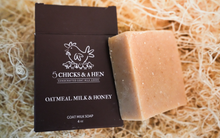 Load image into Gallery viewer, Oatmeal, Milk &amp; Honey Handcrafted Goat Milk Bar Soap
