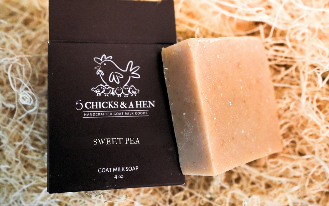 Sweet Pea Handcrafted Goat Milk Bar Soap