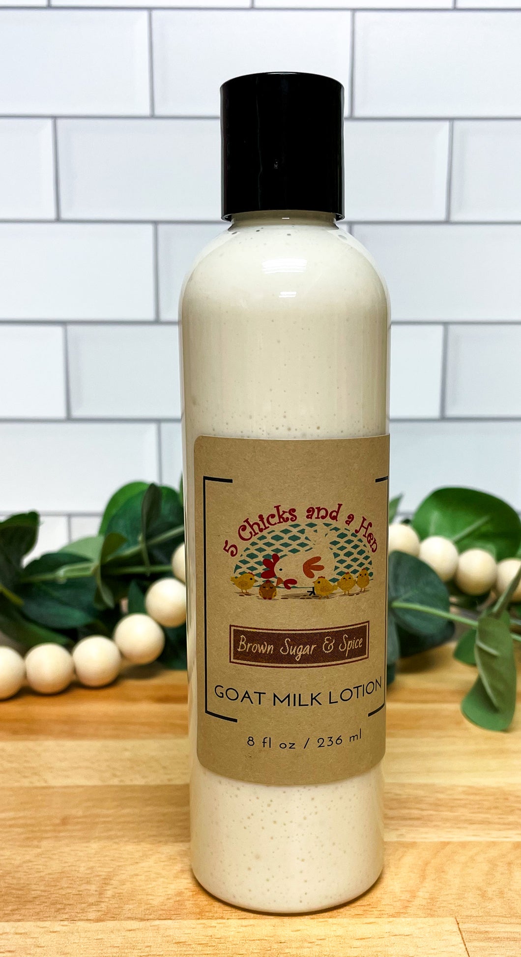 Brown Sugar and Spice Handcrafted Goat Milk Lotion