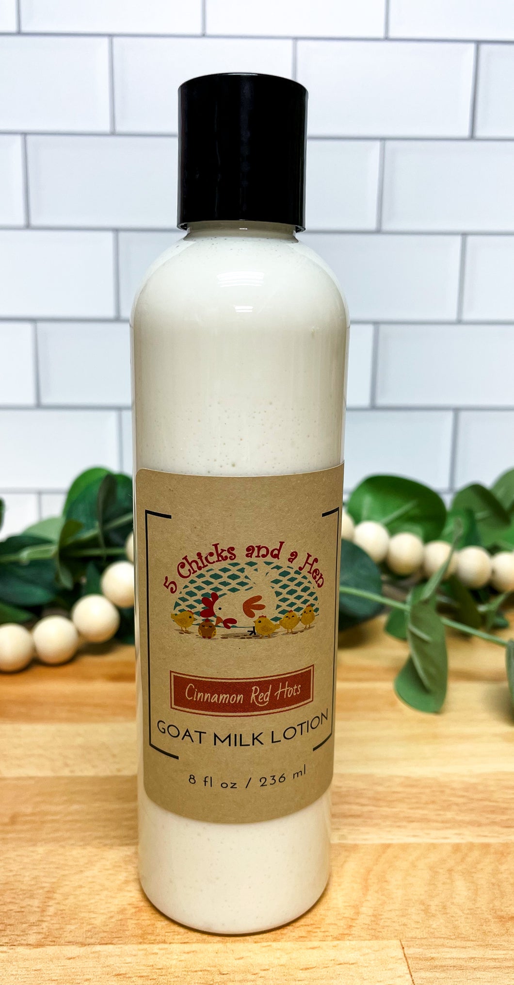 Cinnamon Red Hots Handcrafted Goat Milk Lotion