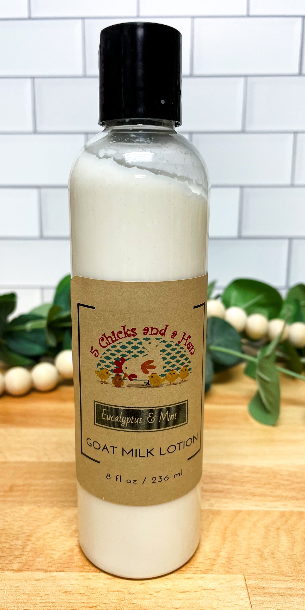 Eucalyptus & Mint Handcrafted Goat Milk Lotion