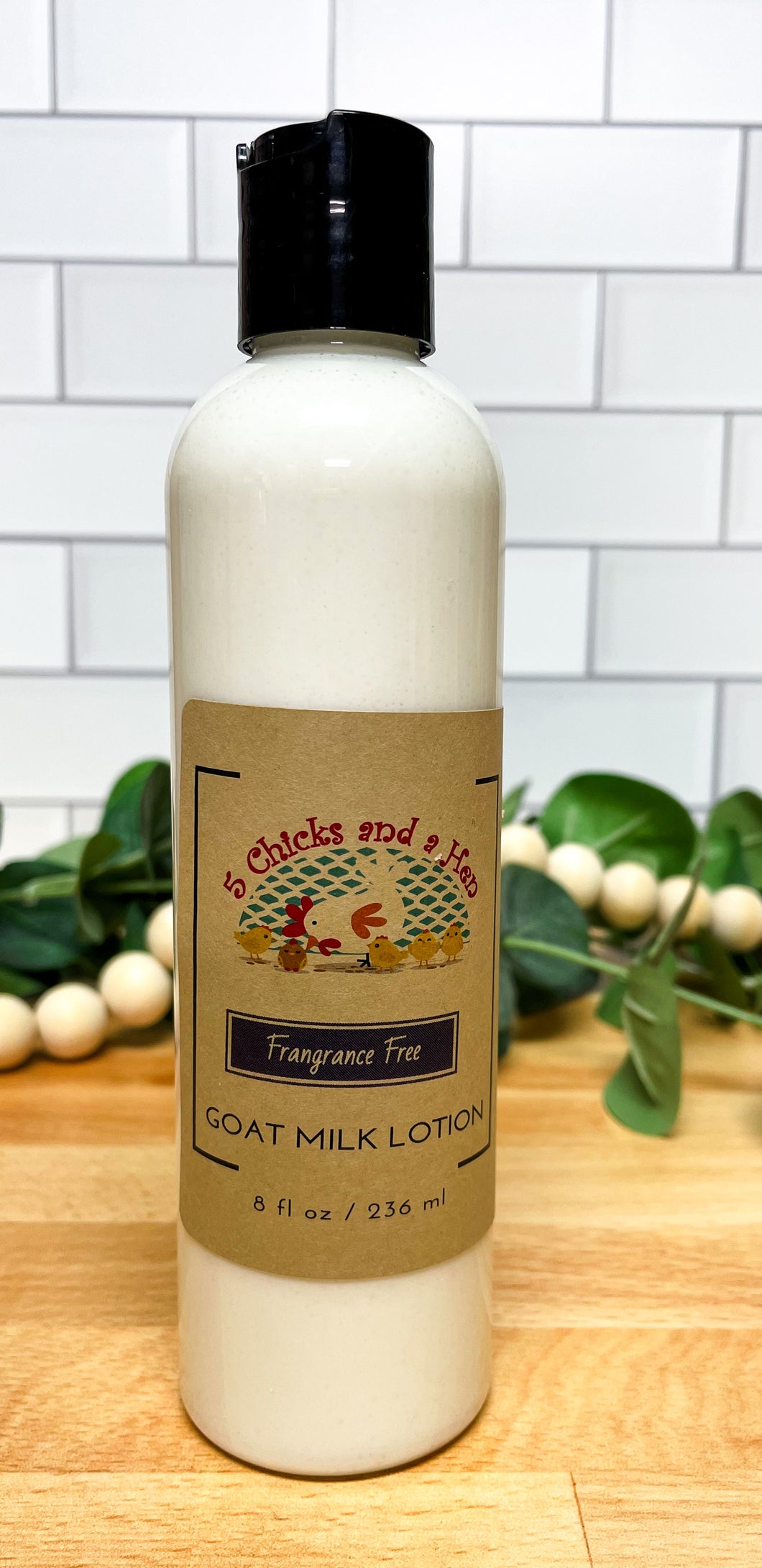 Fragrance Free Handcrafted Goat Milk Lotion